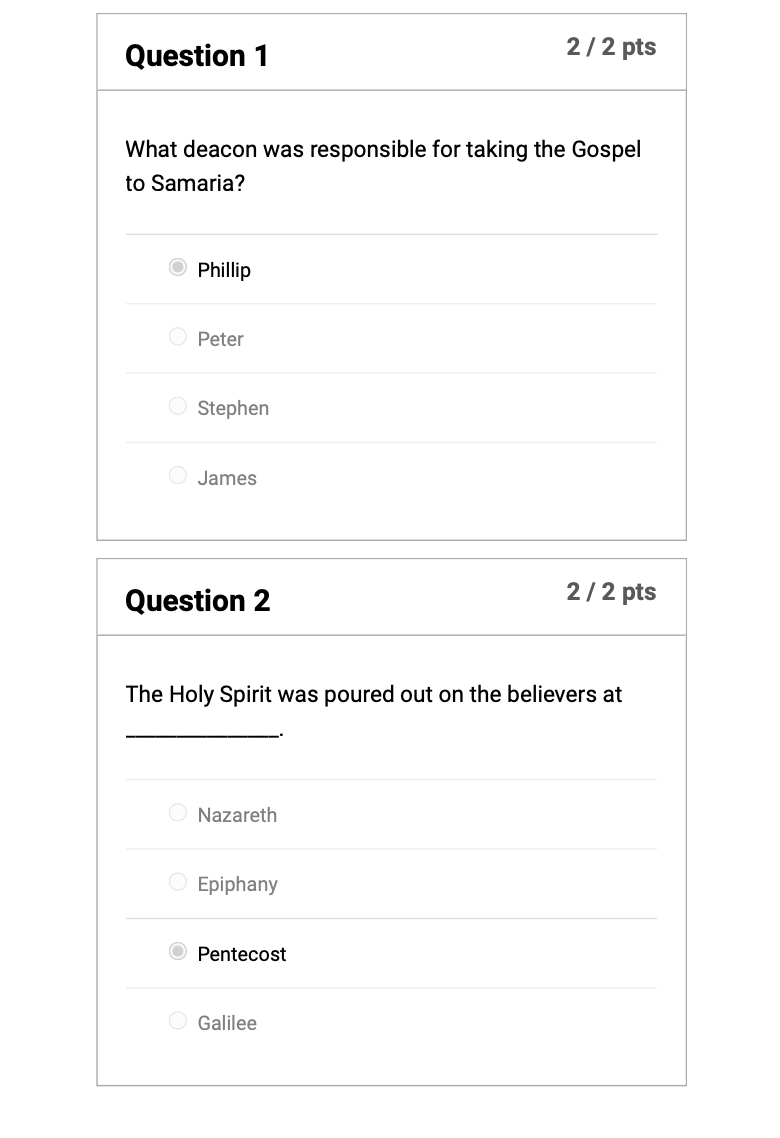 BIBL 106 Quiz 6 New Testament History Preview