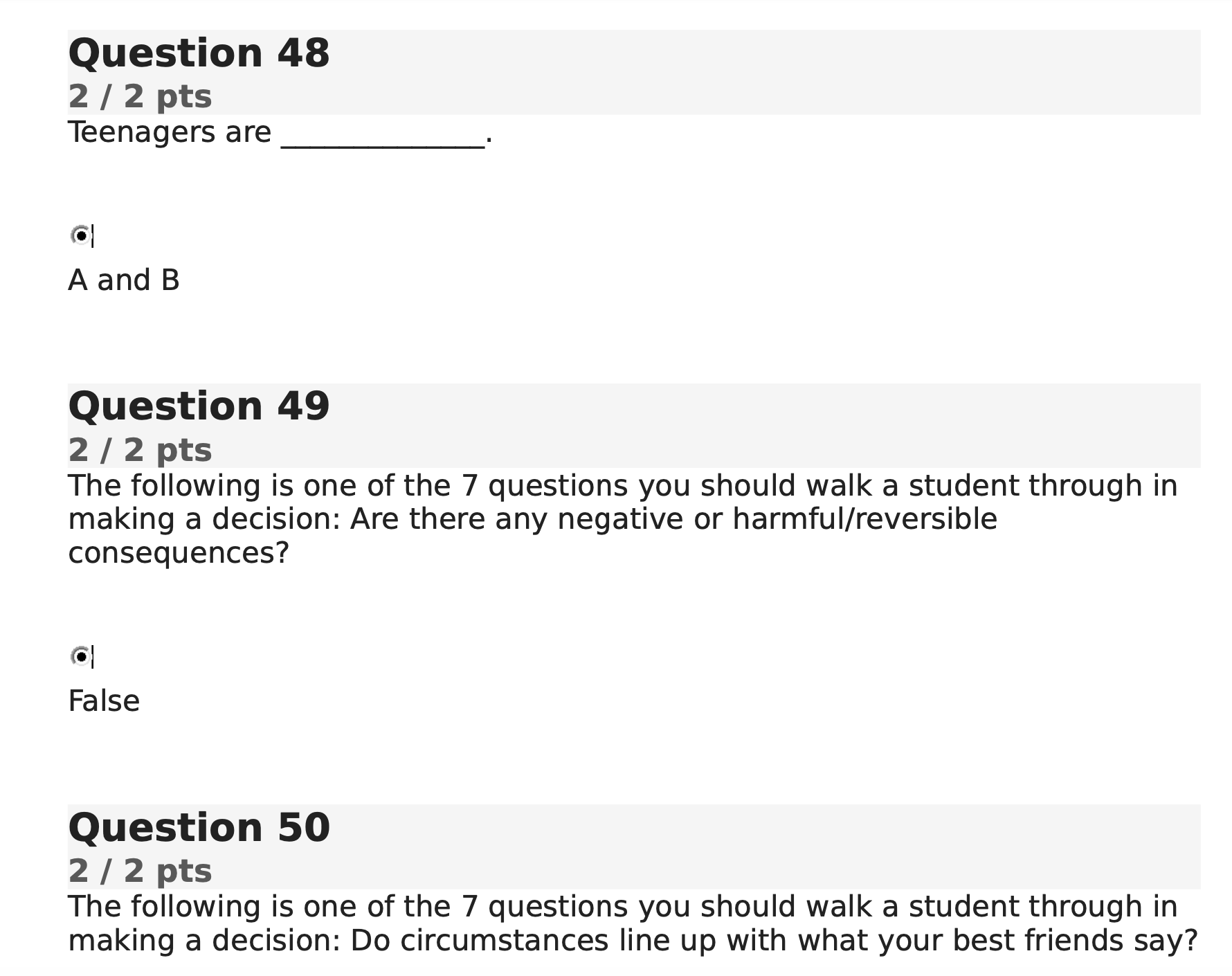 CHMN 301 Quiz Foundations of NexGen Ministry