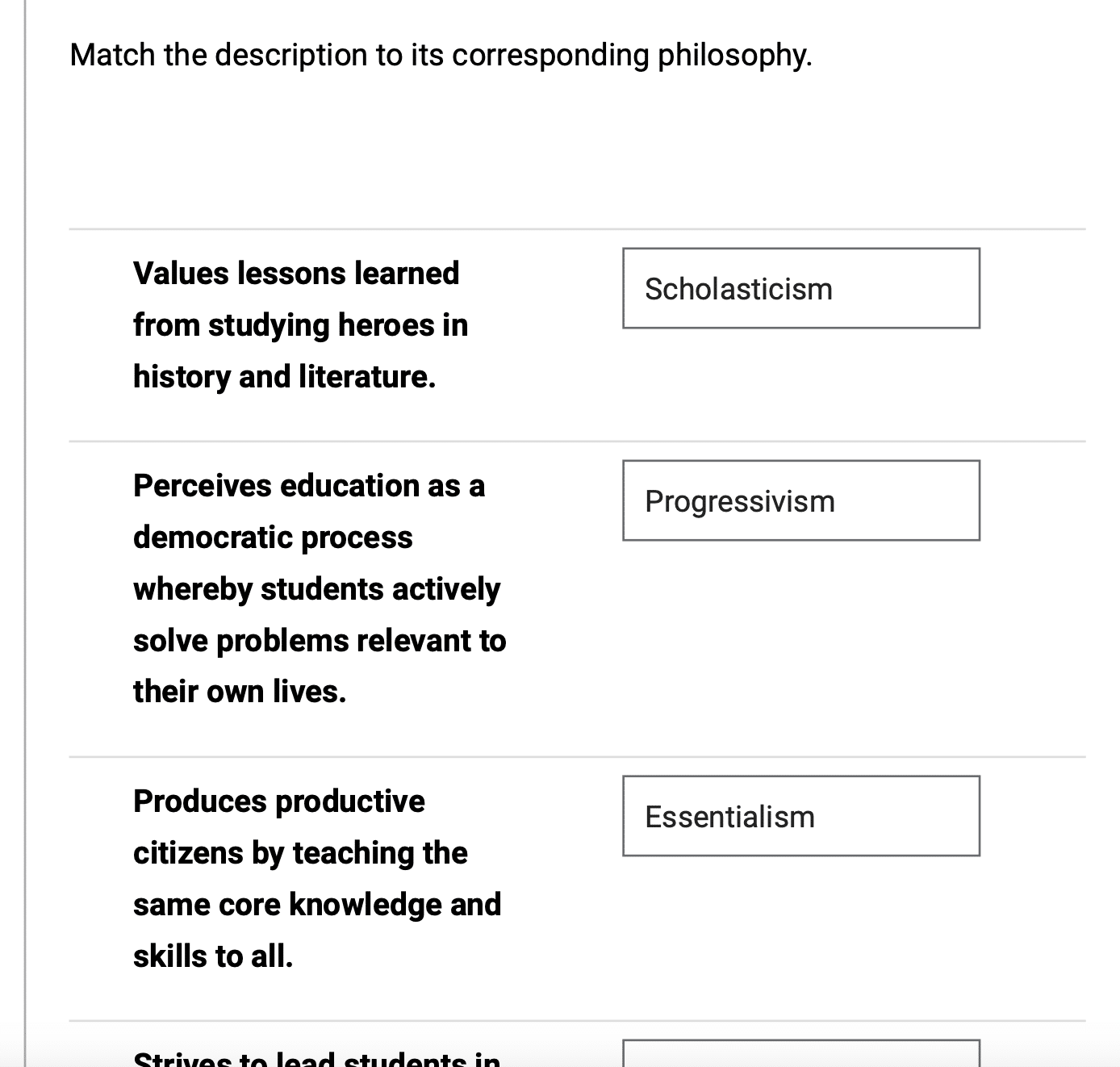 EDUC 703 Quiz Terms Liberty