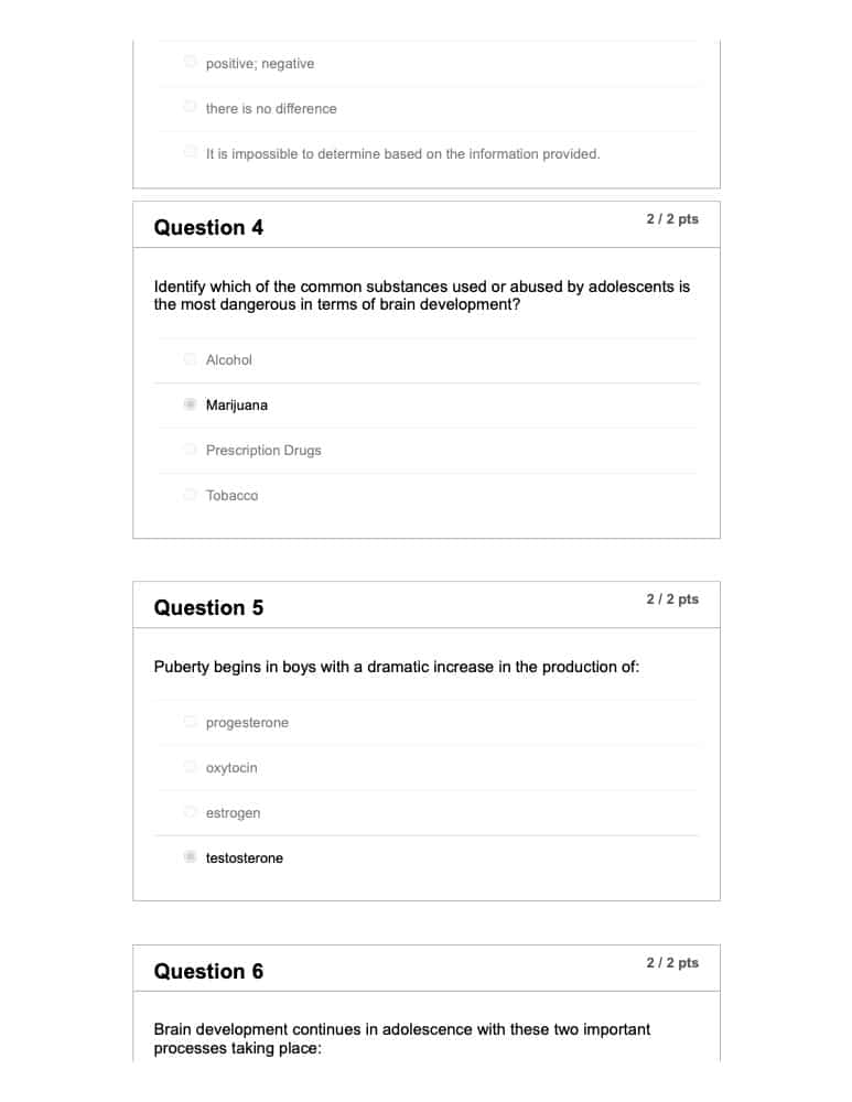 PSYC 210 Quiz 5 Liberty 